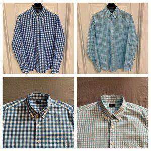 [SOLD] 2x J. Crew Button-Down Dress/Work Shirts